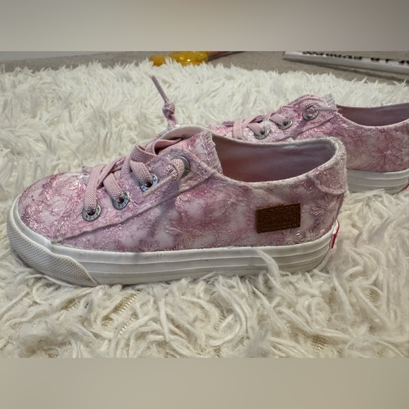 Blowfish Malibu toddler slip on sneaker - pink - Picture 4 of 5